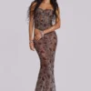 Cibelle Chiffon Corset Top