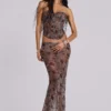 Cibelle Chiffon Corset Top