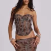 Cibelle Chiffon Corset Top