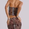 Cibelle Chiffon Corset Top