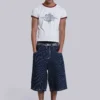 Ollie Pinstripe Jorts