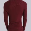 Burgundy Haze Long Sleeve Top