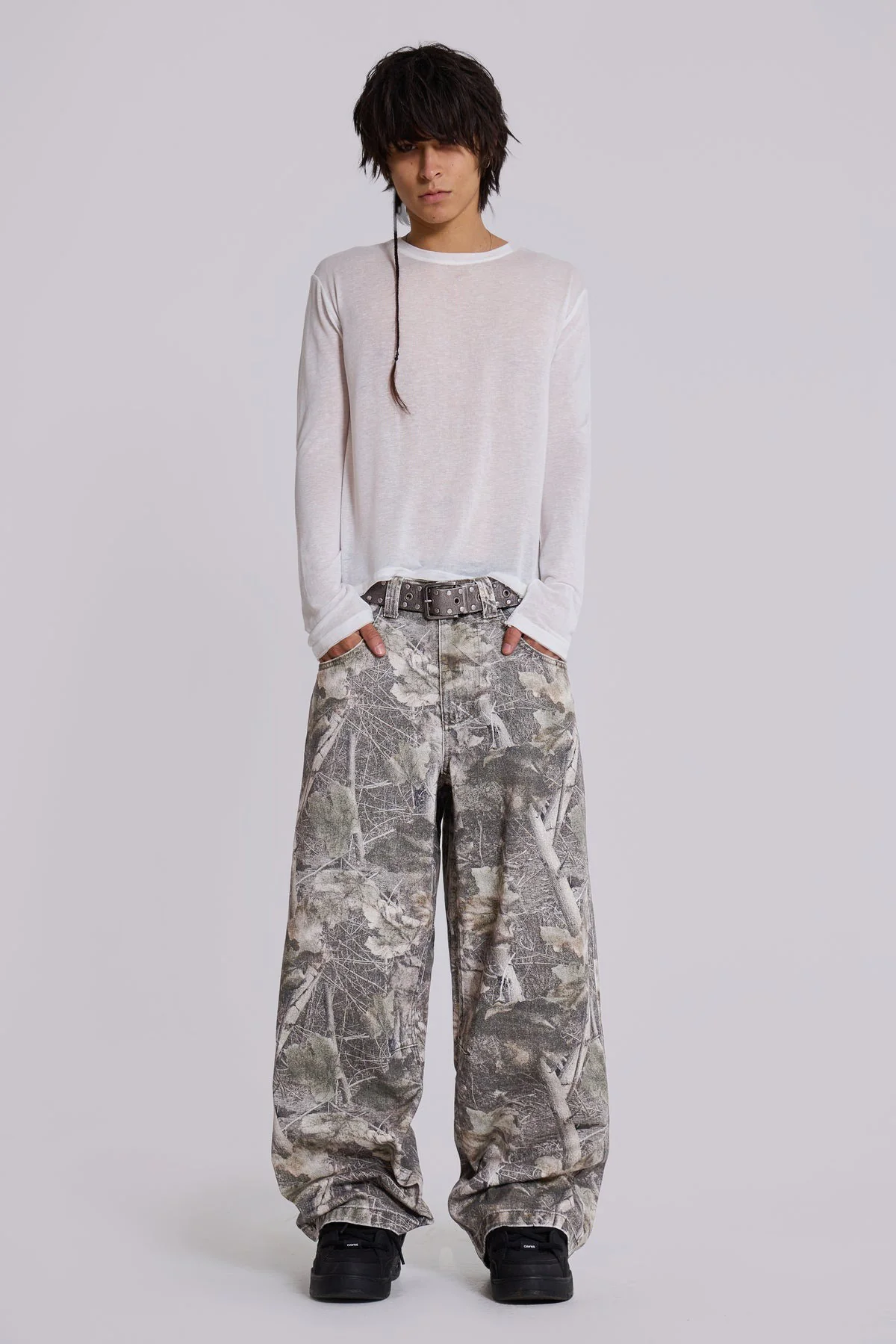 Woodland Camo Colossus Baggy Jeans