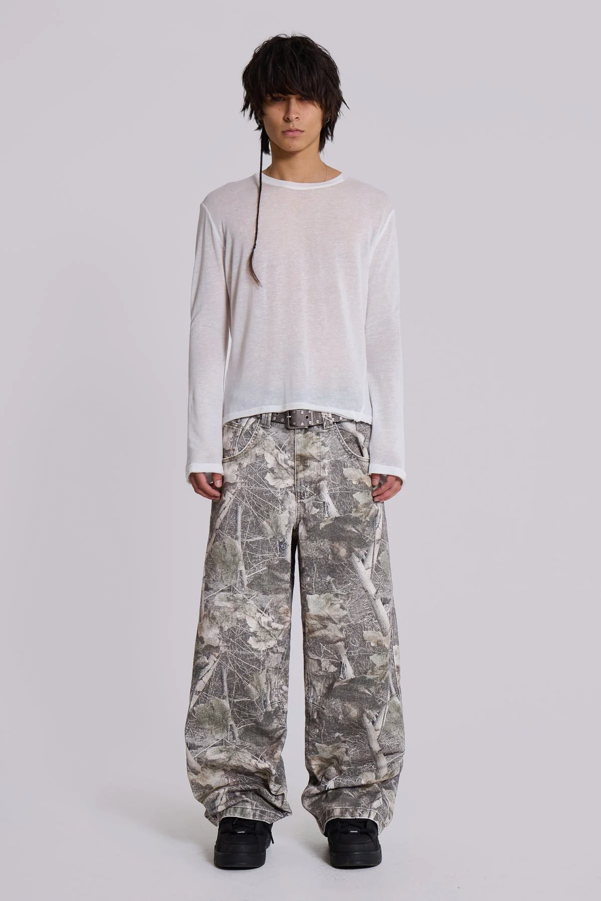 Woodland Camo Colossus Baggy Jeans