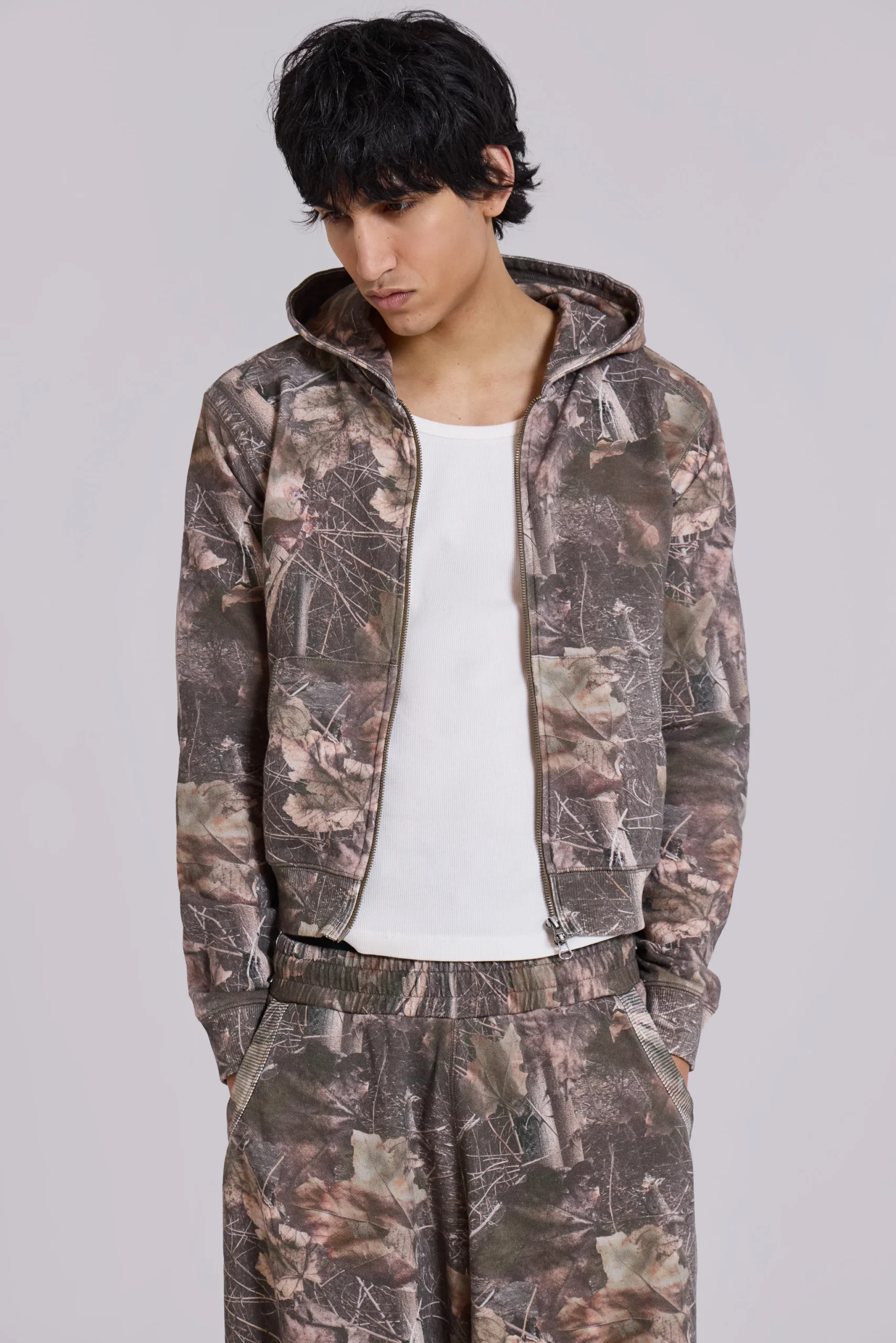 Woodland Camo Mini Monster Hoodie