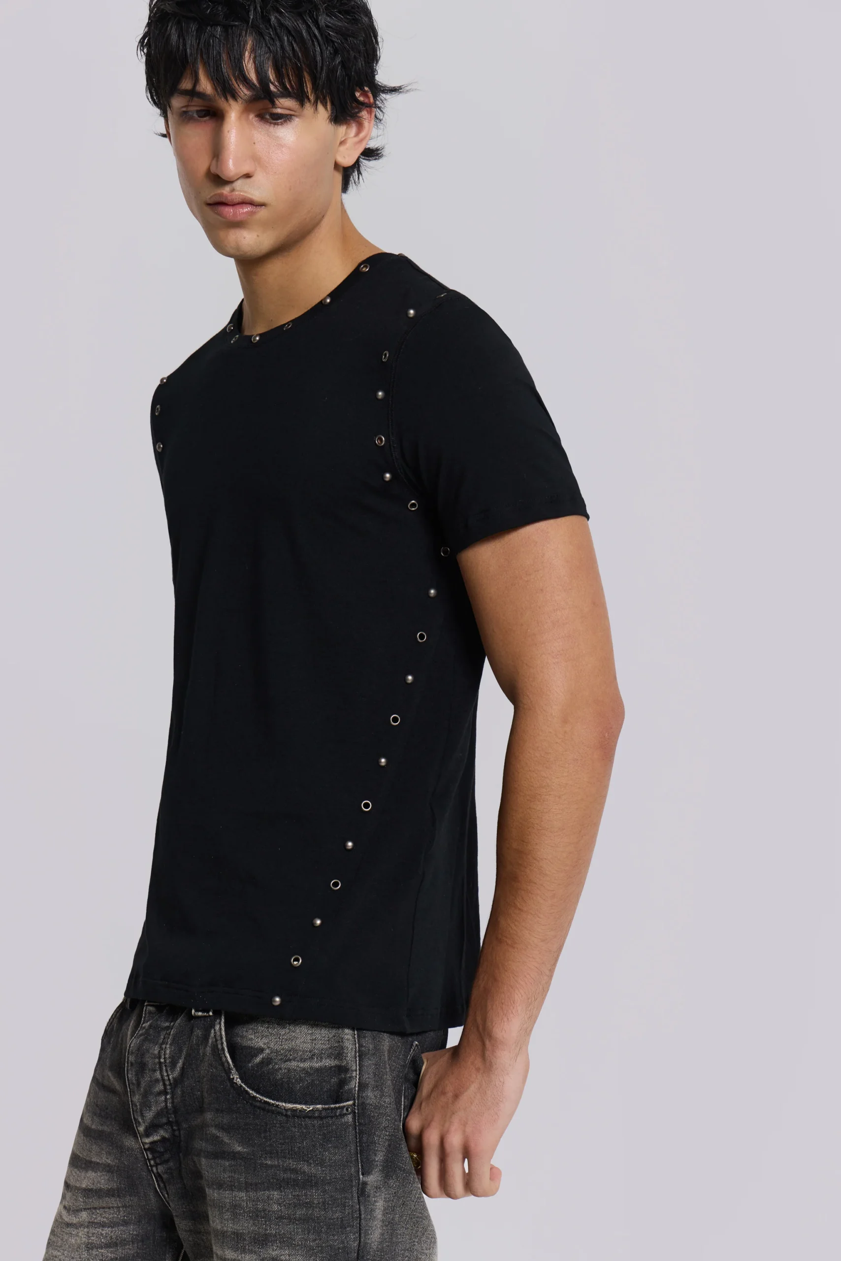 Studded Black Mist T-Shirt