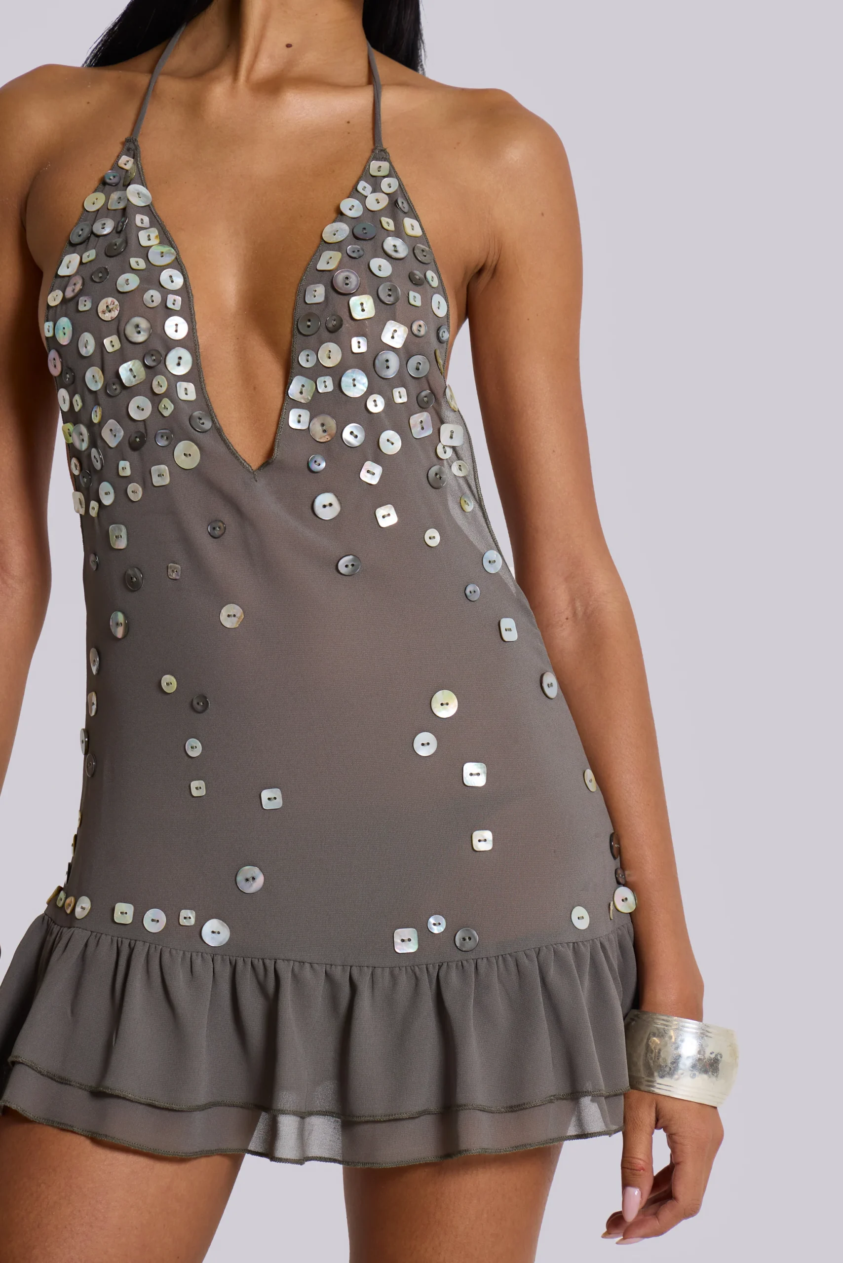 6597-button-me-up-mini-dress-in-grey-5.webp Button Me Up Mini Dress in Grey