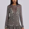 6597-button-me-up-mini-dress-in-grey-7.webp Button Me Up Mini Dress in Grey