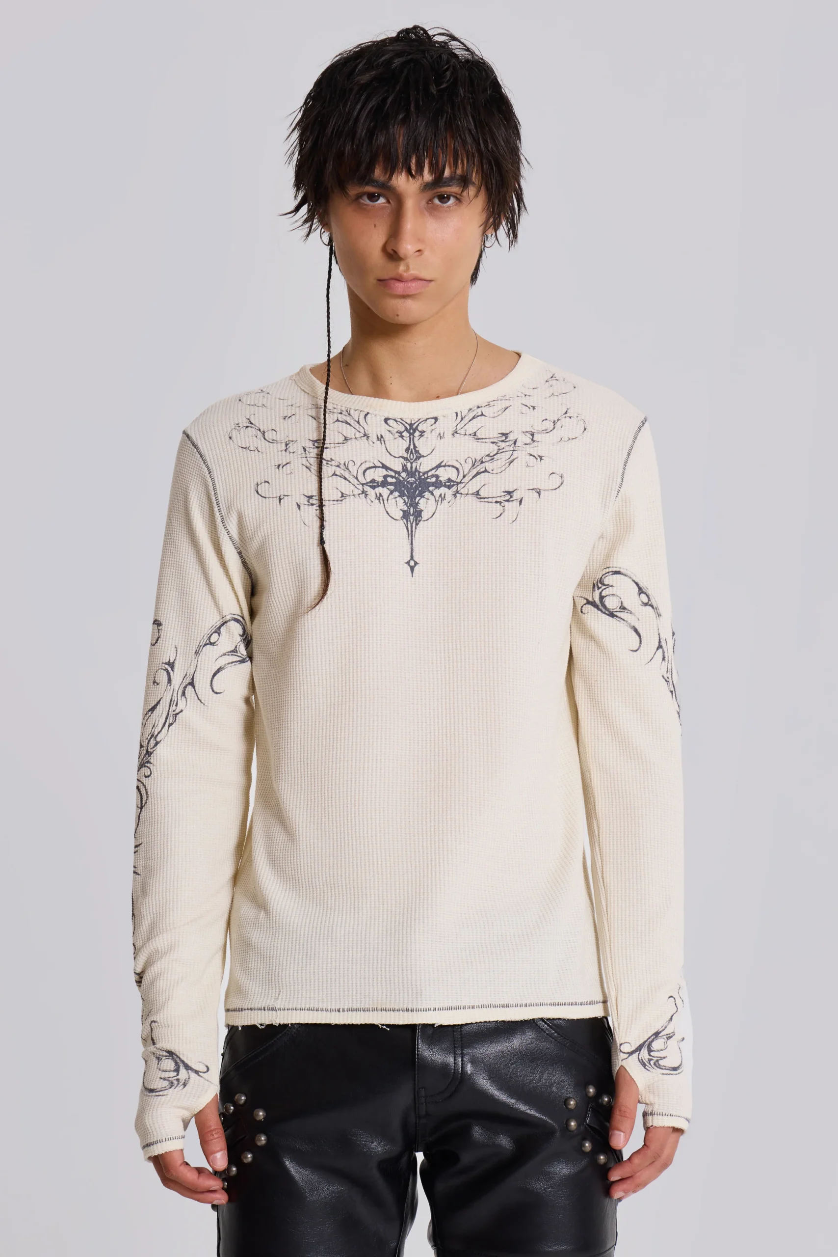 6605-ines-waffle-white-long-sleeve-top-1.webp Ines Waffle White Long Sleeve Top
