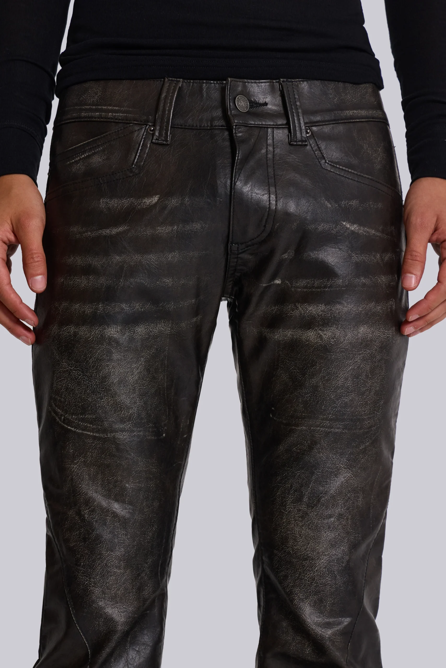 6613-washed-black-pu-drift-bootcut-jeans-6.webp Washed Black PU Drift Bootcut Jeans