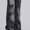 Washed Black Drift Bootcut Jeans