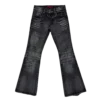 Washed Black Drift Bootcut Jeans