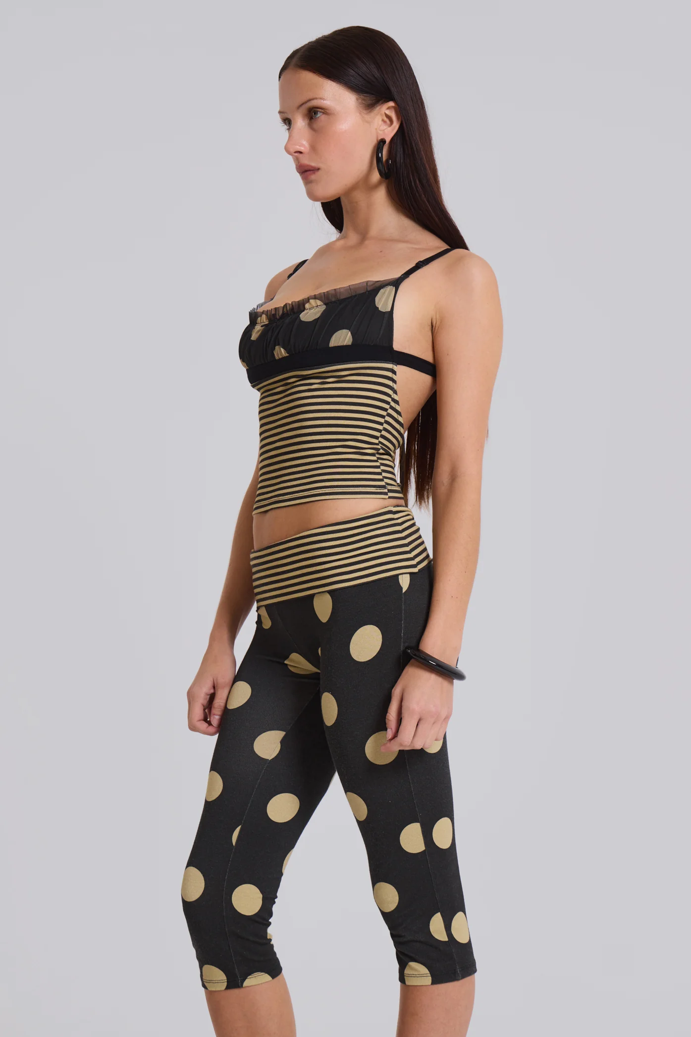6724-lola-foldover-capris-in-polkadot-stripe-9.webp Lola Foldover Capris in Polkadot Stripe