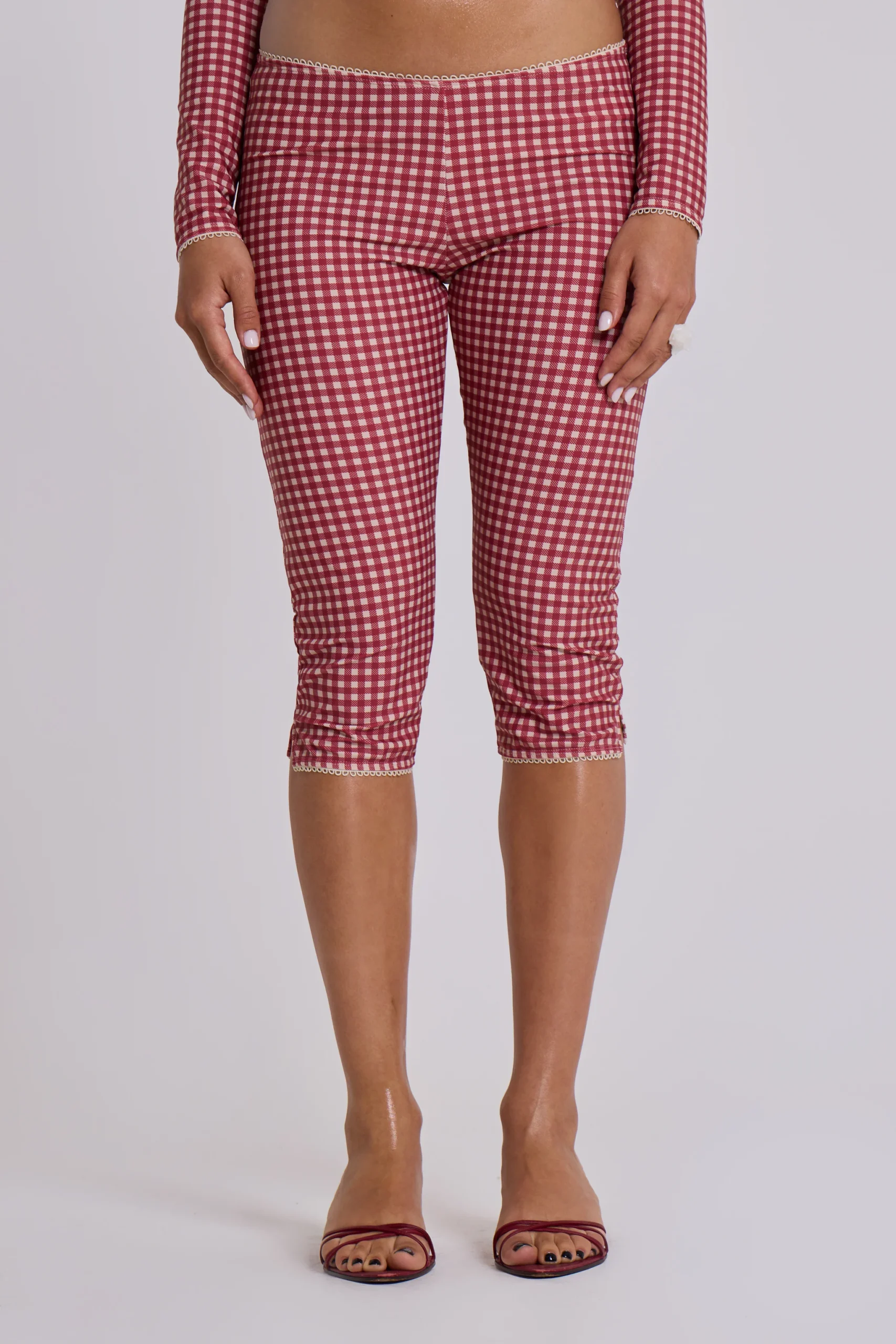 6820-freda-gingham-swim-capri-trousers-10.webp Freda Gingham Swim Capri Trousers