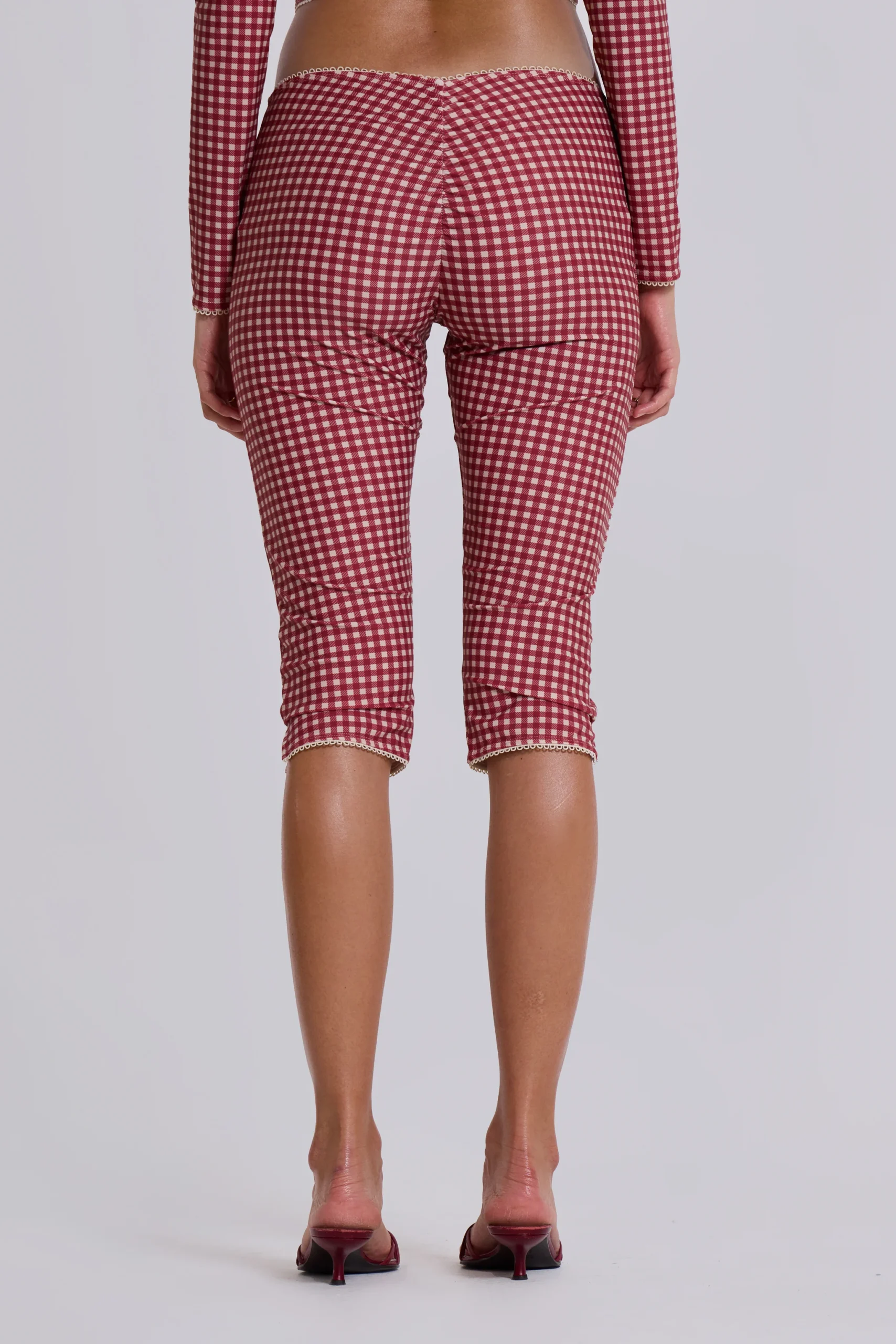 6820-freda-gingham-swim-capri-trousers-3.webp Freda Gingham Swim Capri Trousers