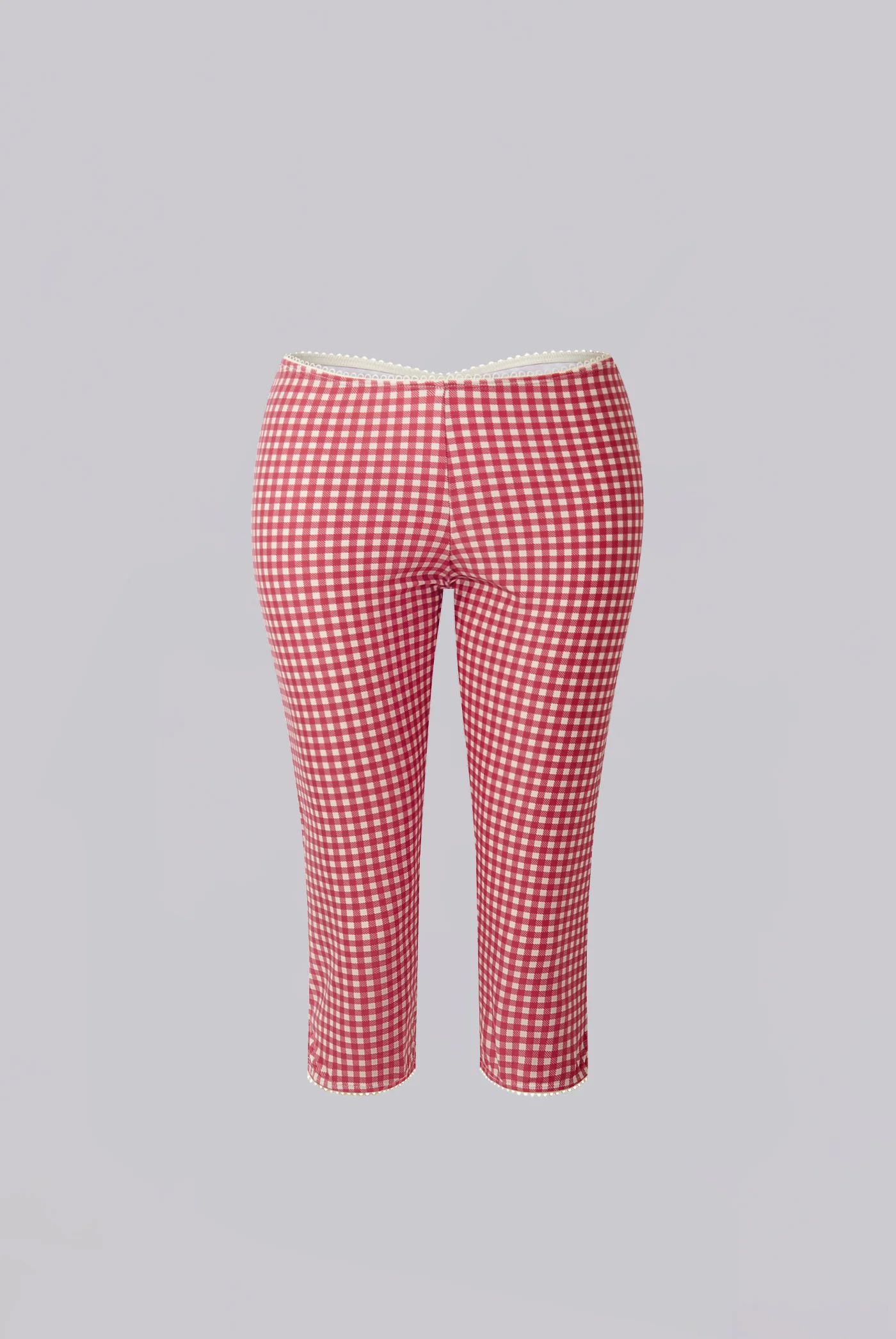 6820-freda-gingham-swim-capri-trousers-4.webp Freda Gingham Swim Capri Trousers