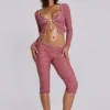 6820-freda-gingham-swim-capri-trousers-9.webp Freda Gingham Swim Capri Trousers