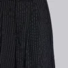 Black Pinstripe Goliath Baggy Shorts