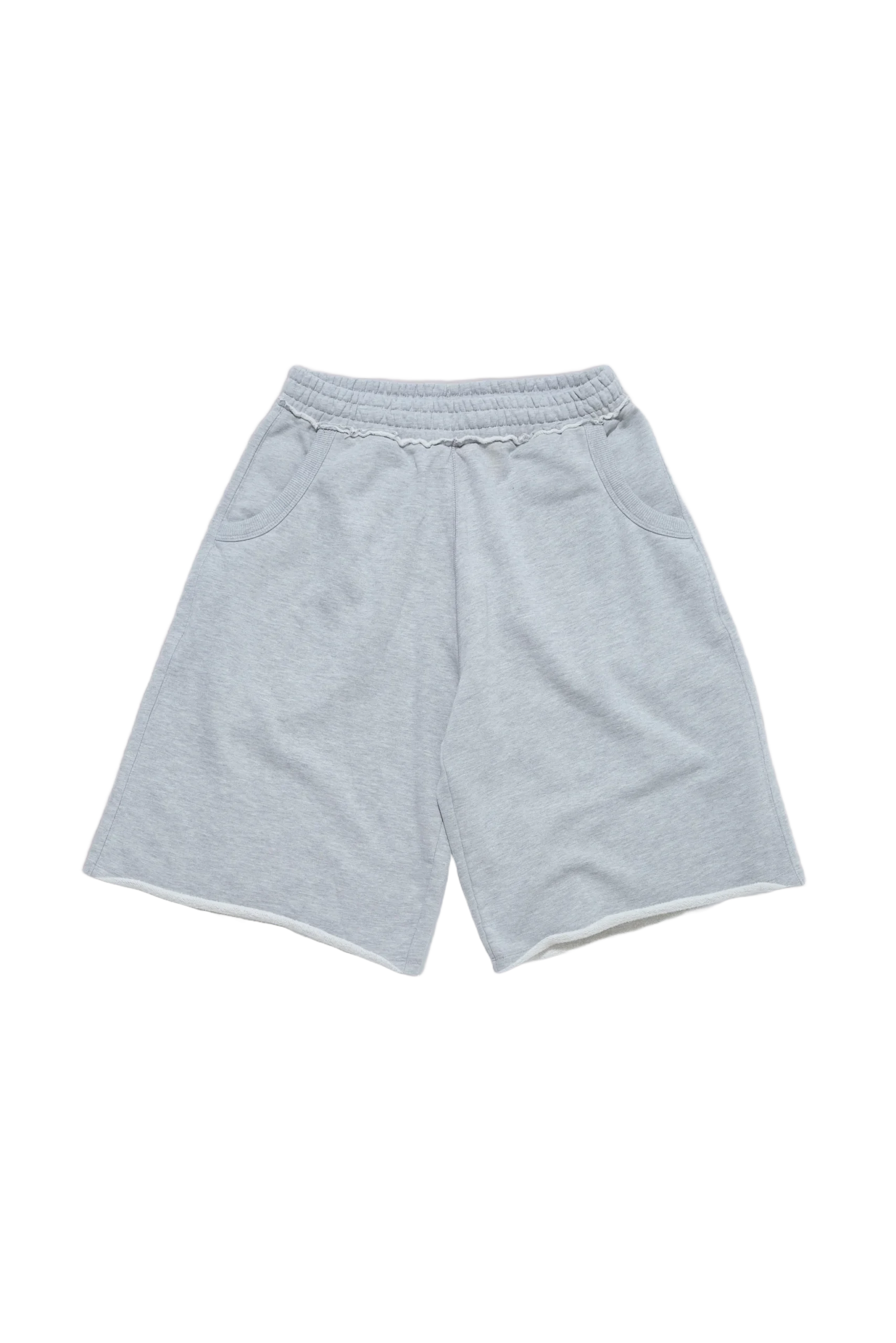 Grey Marl Monster Jogger Baggy Shorts