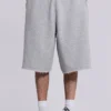 Grey Marl Monster Jogger Baggy Shorts