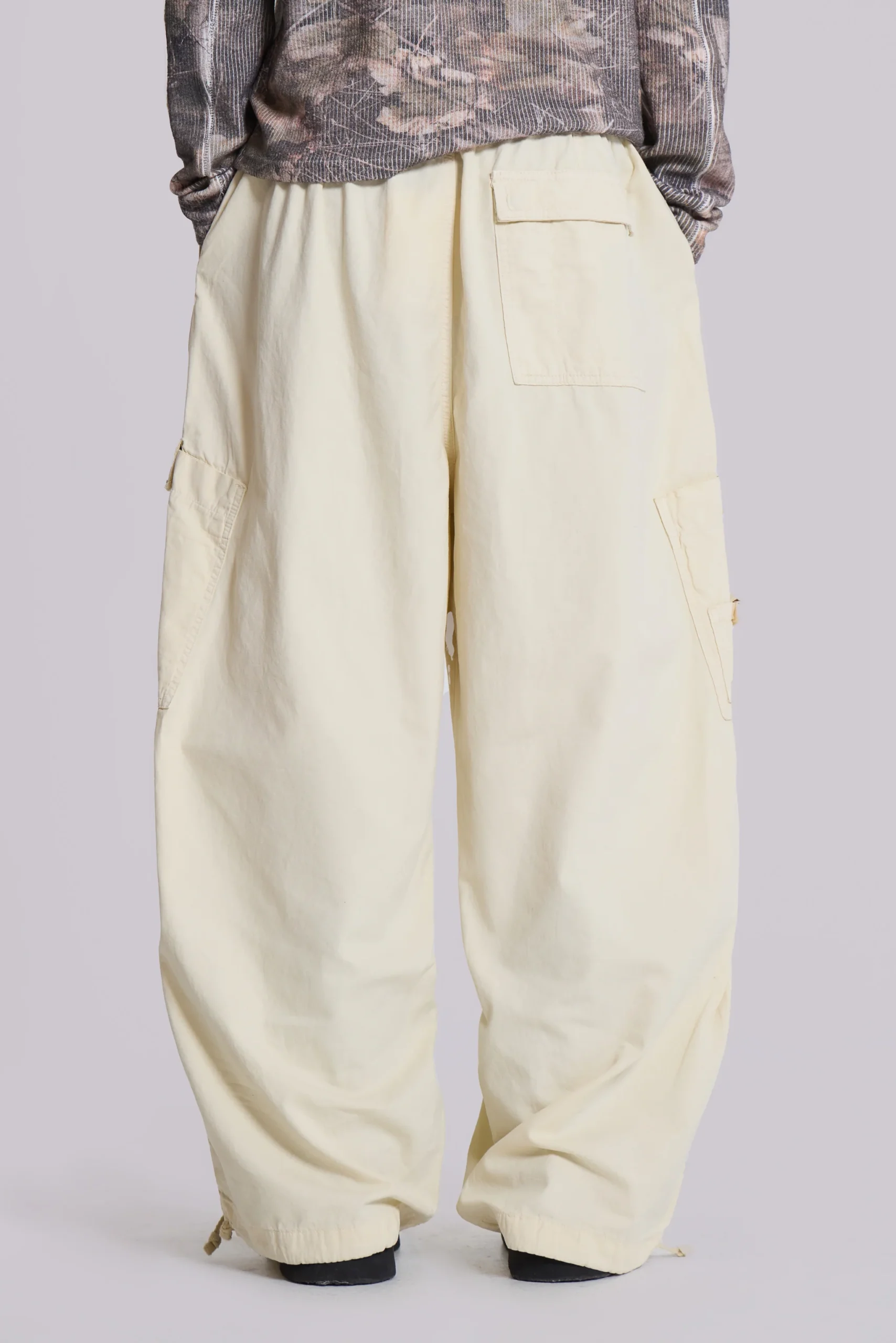 7068-ecru-parachute-cargo-pants-4.webp Ecru Parachute Cargo Pants