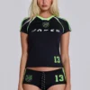 7204-black-no-13-football-mini-shorts-3.webp Black No.13 Football Mini Shorts