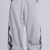 7243-grey-marl-gothic-print-baggy-monster-joggers-5.jpg Grey Marl Gothic Print Baggy Monster Joggers