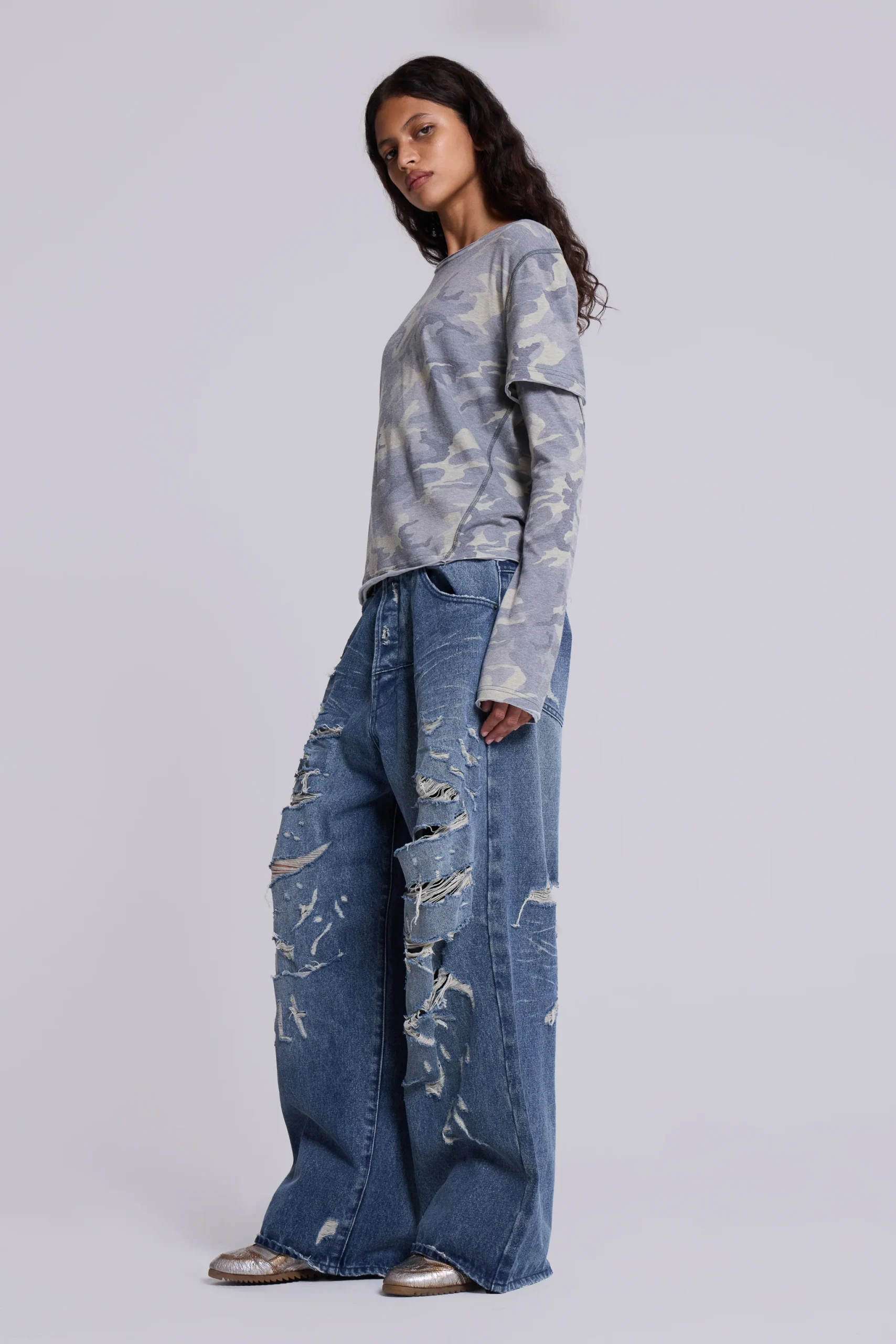 Destroyed XL Colossus Jeans