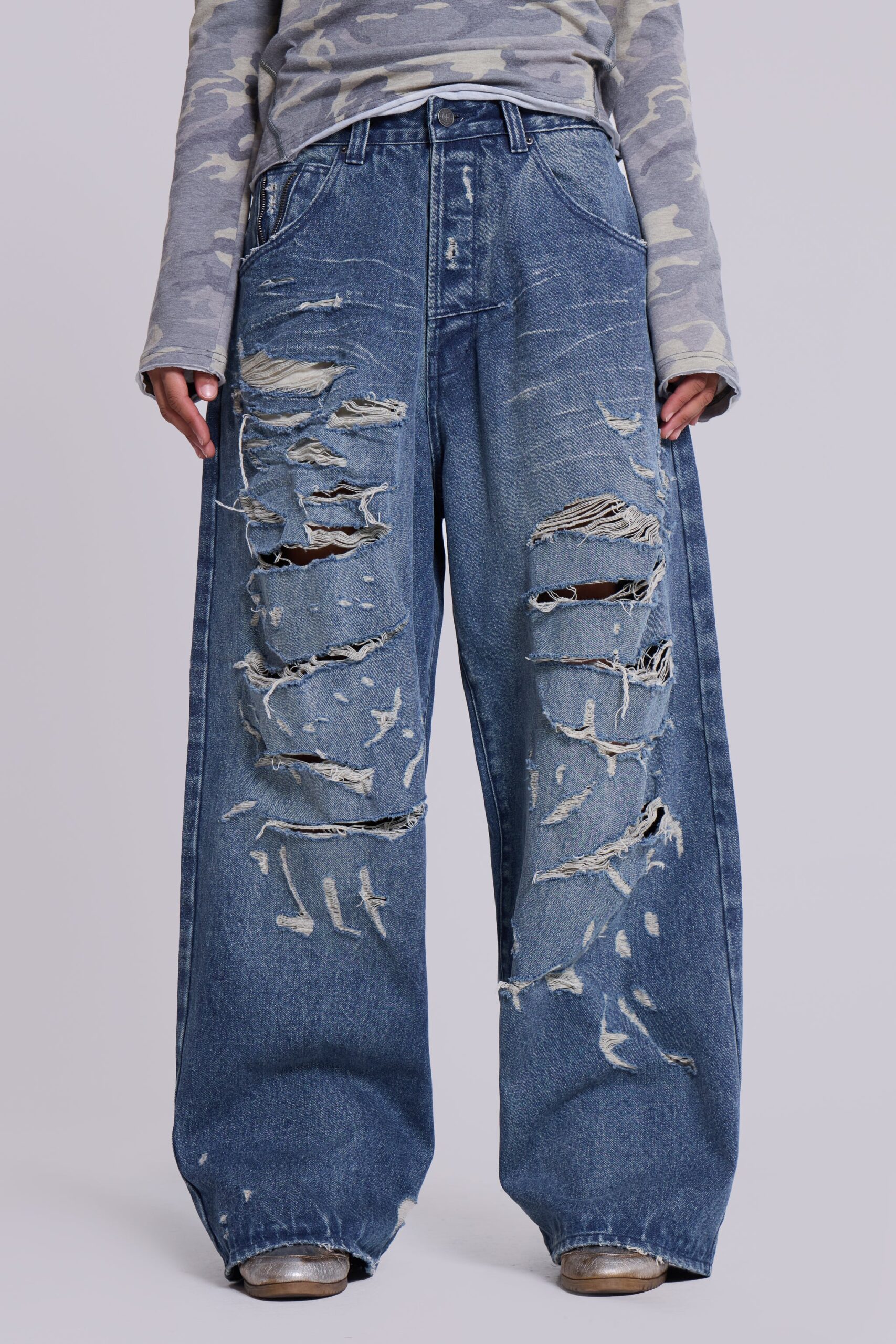 Destroyed XL Colossus Jeans