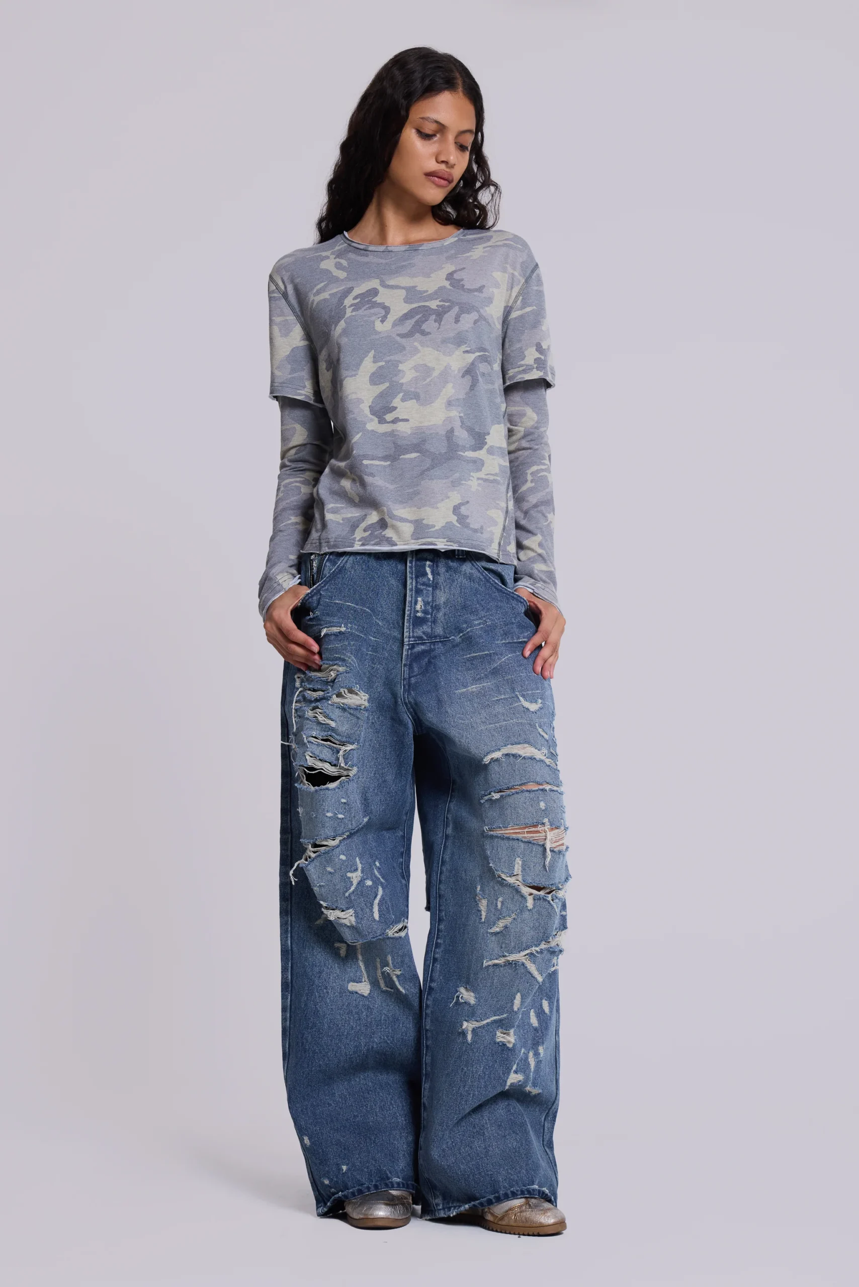 Destroyed XL Colossus Jeans