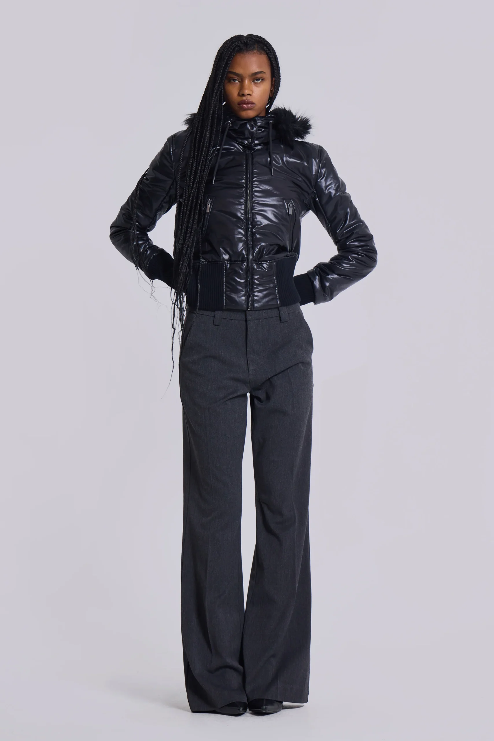 Black Mercury Puffer Jacket