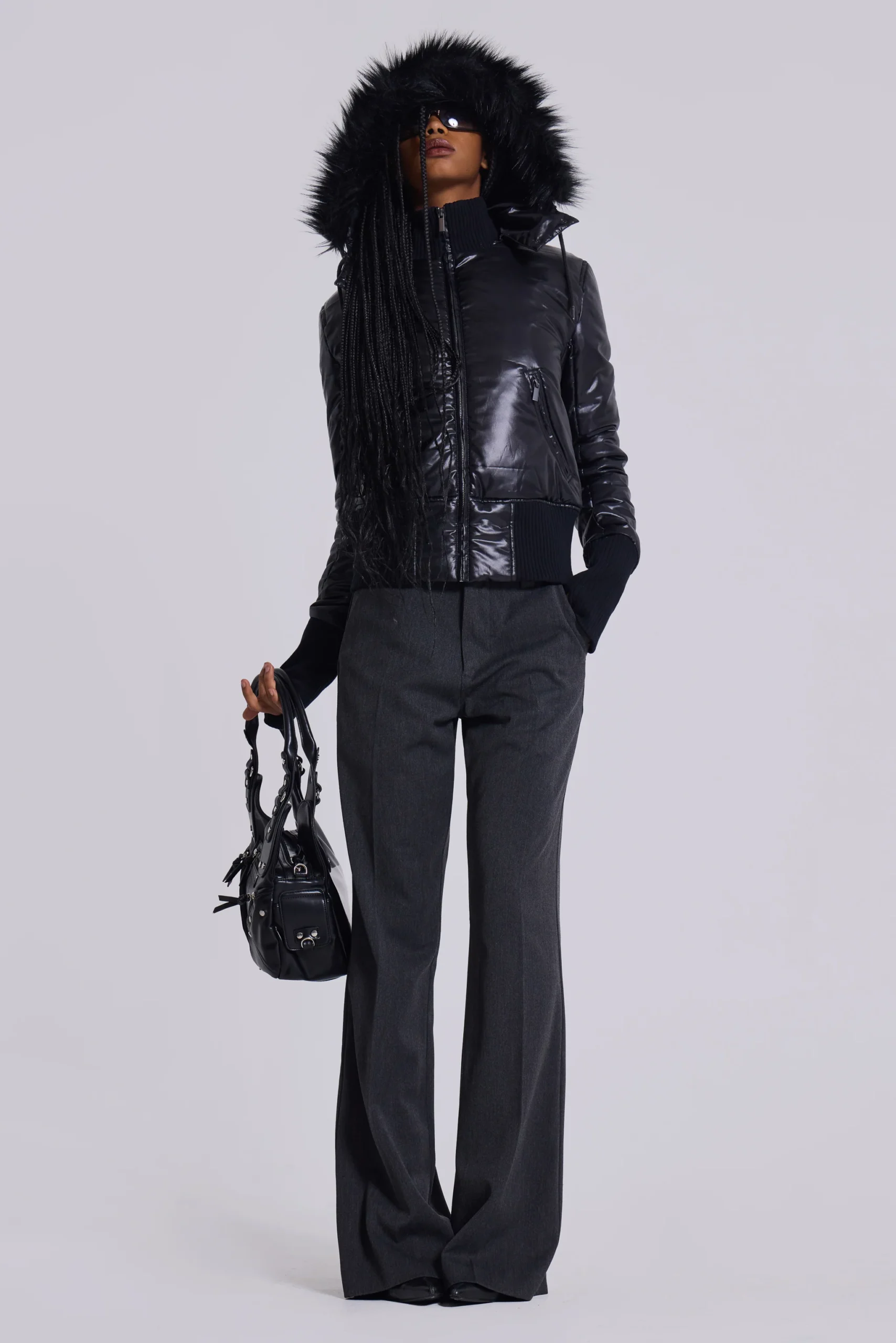 Black Mercury Puffer Jacket