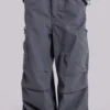 Vintage Grey Parachute Cargo Pants