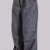 Vintage Grey Parachute Cargo Pants