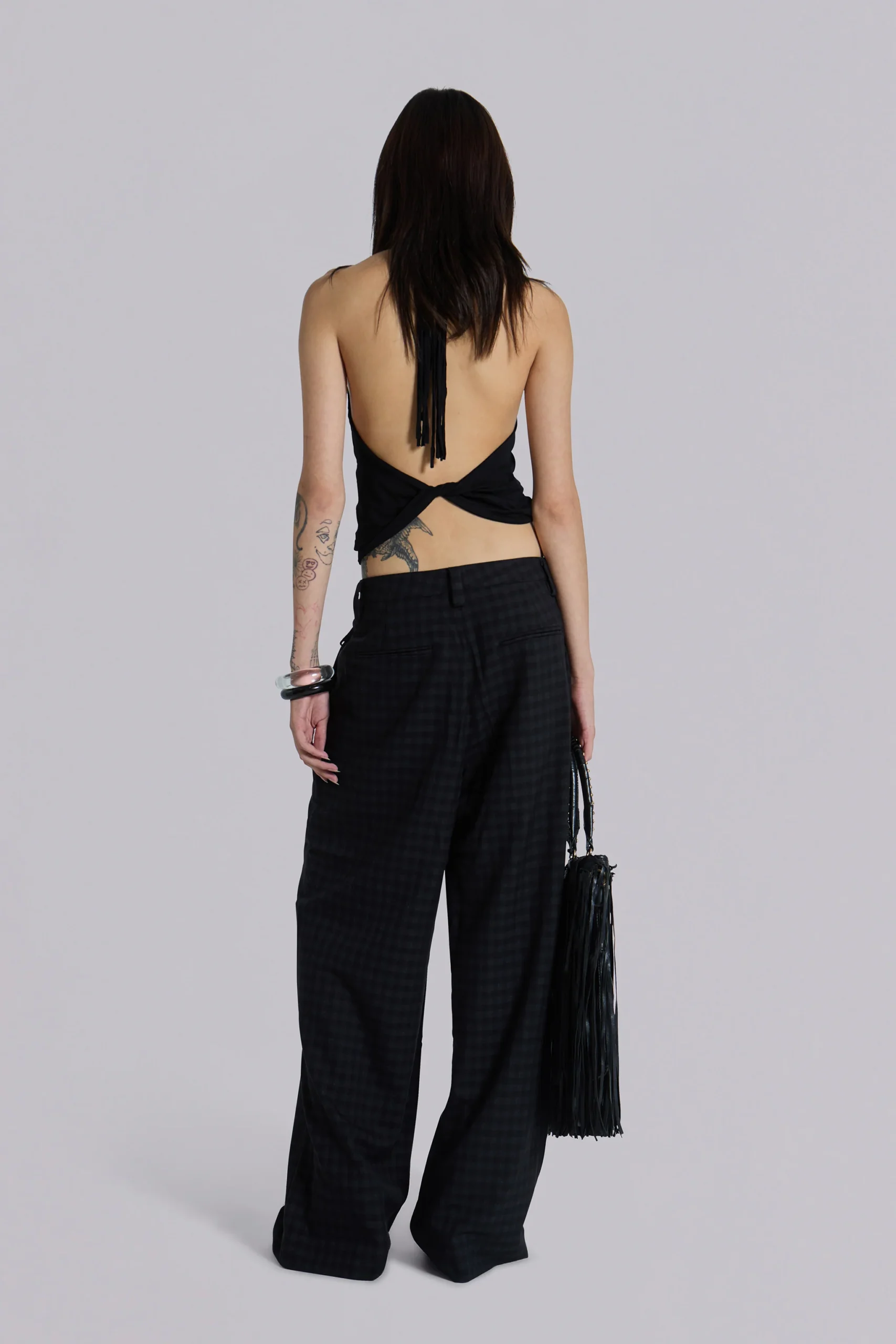 Gingham Goliath Suit Pants
