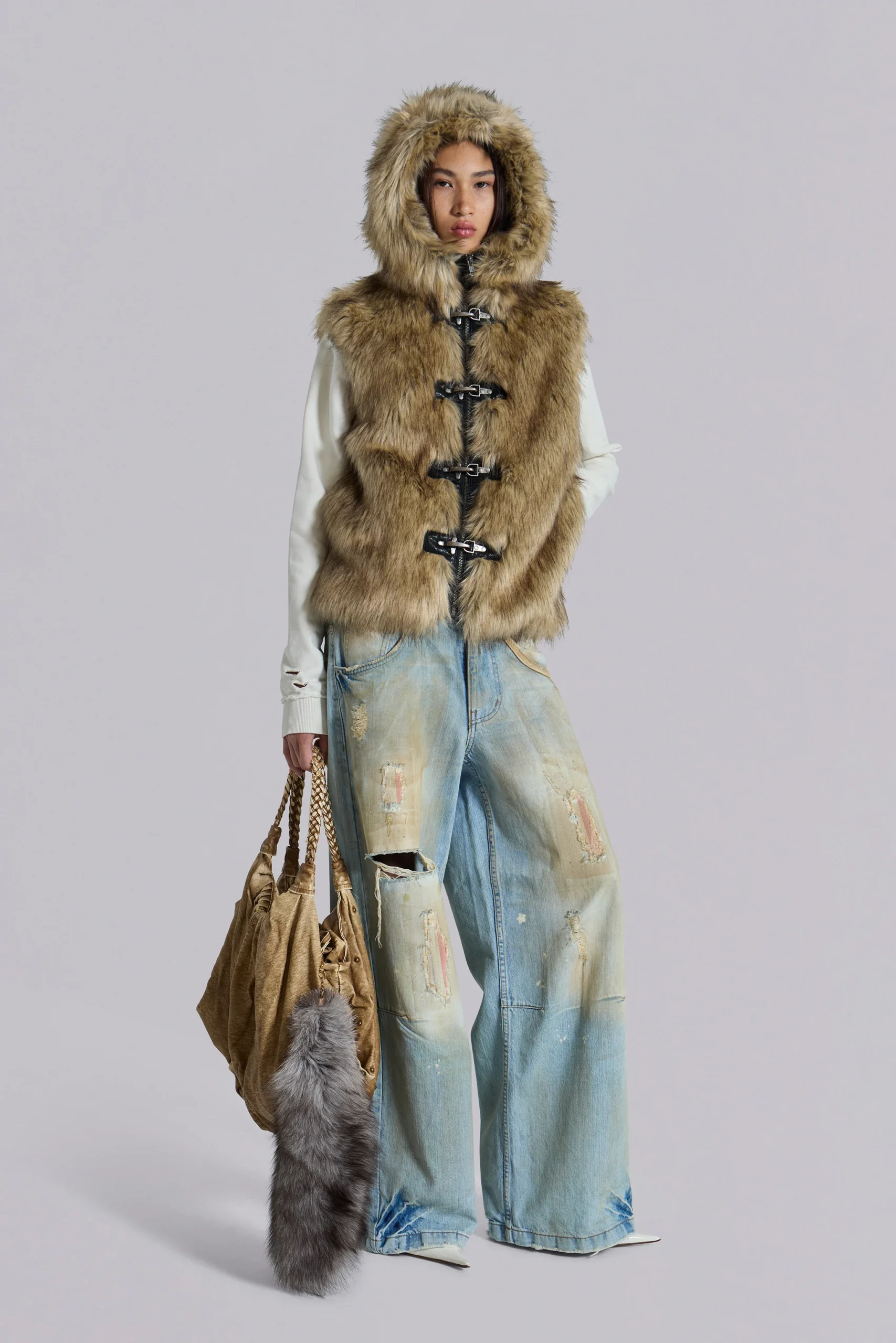 Mendoza Faux Fur Gilet
