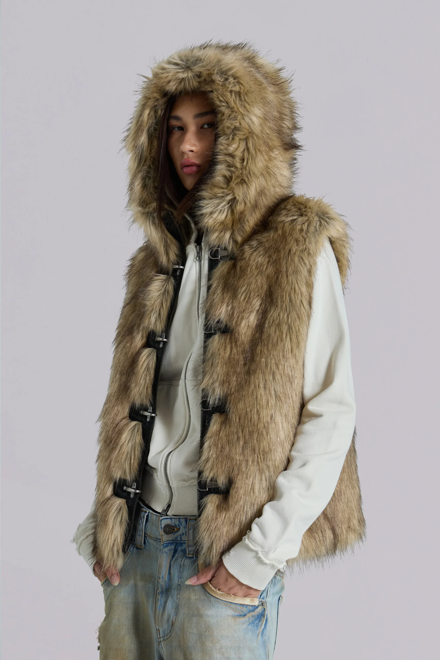 Mendoza Faux Fur Gilet