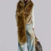 Blonde Cara Faux Fur Scarf