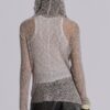 Naia Loose Knit Hooded Top in Clay
