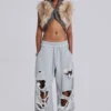 Meka Faux Fur Knit Shrug