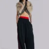 Meka Faux Fur Knit Shrug