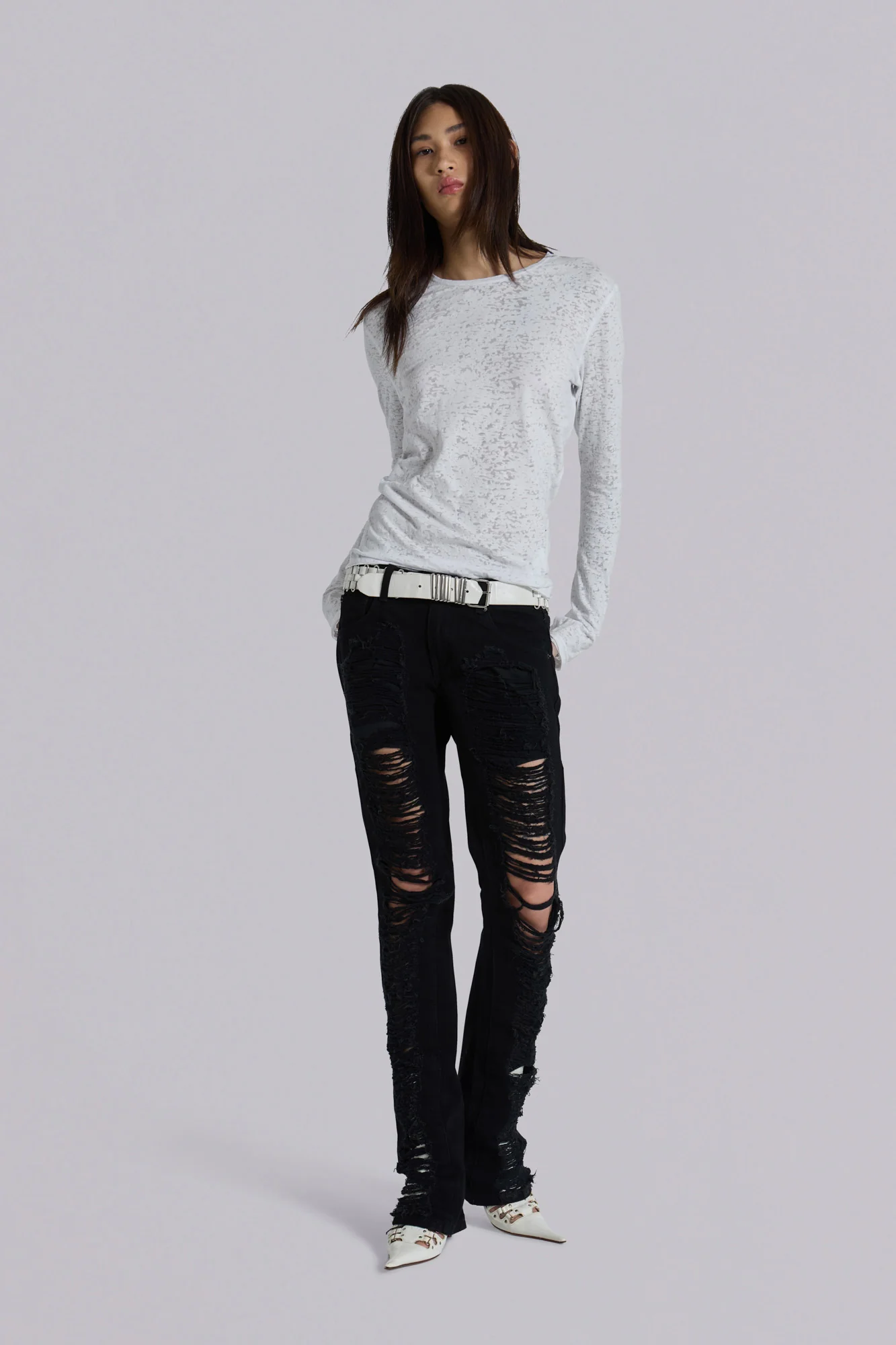 Burnout Mist LS Top