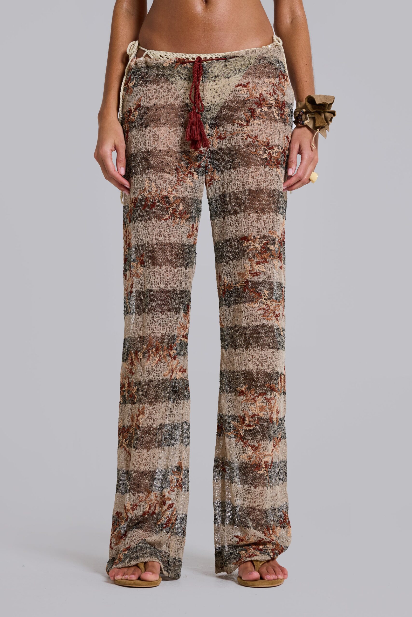 Deva Stripe Knit Trousers