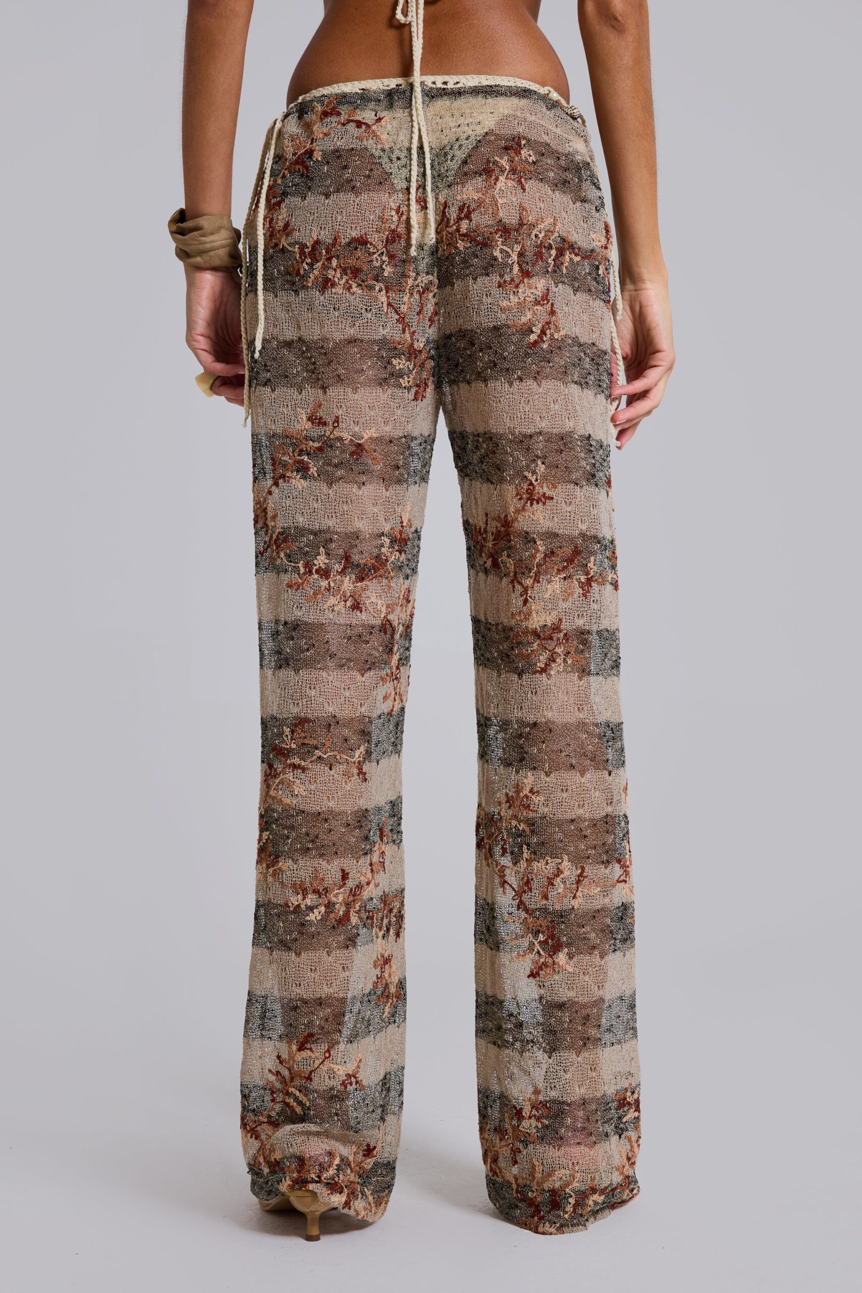 Deva Stripe Knit Trousers