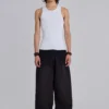 Black Baggy Cuffed Monster Joggers