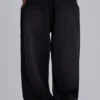 Black Baggy Cuffed Monster Joggers