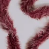 Leonie Faux Mongolian Fur Scarf in Quartz