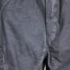 Black Oil Wash Parachute Pants