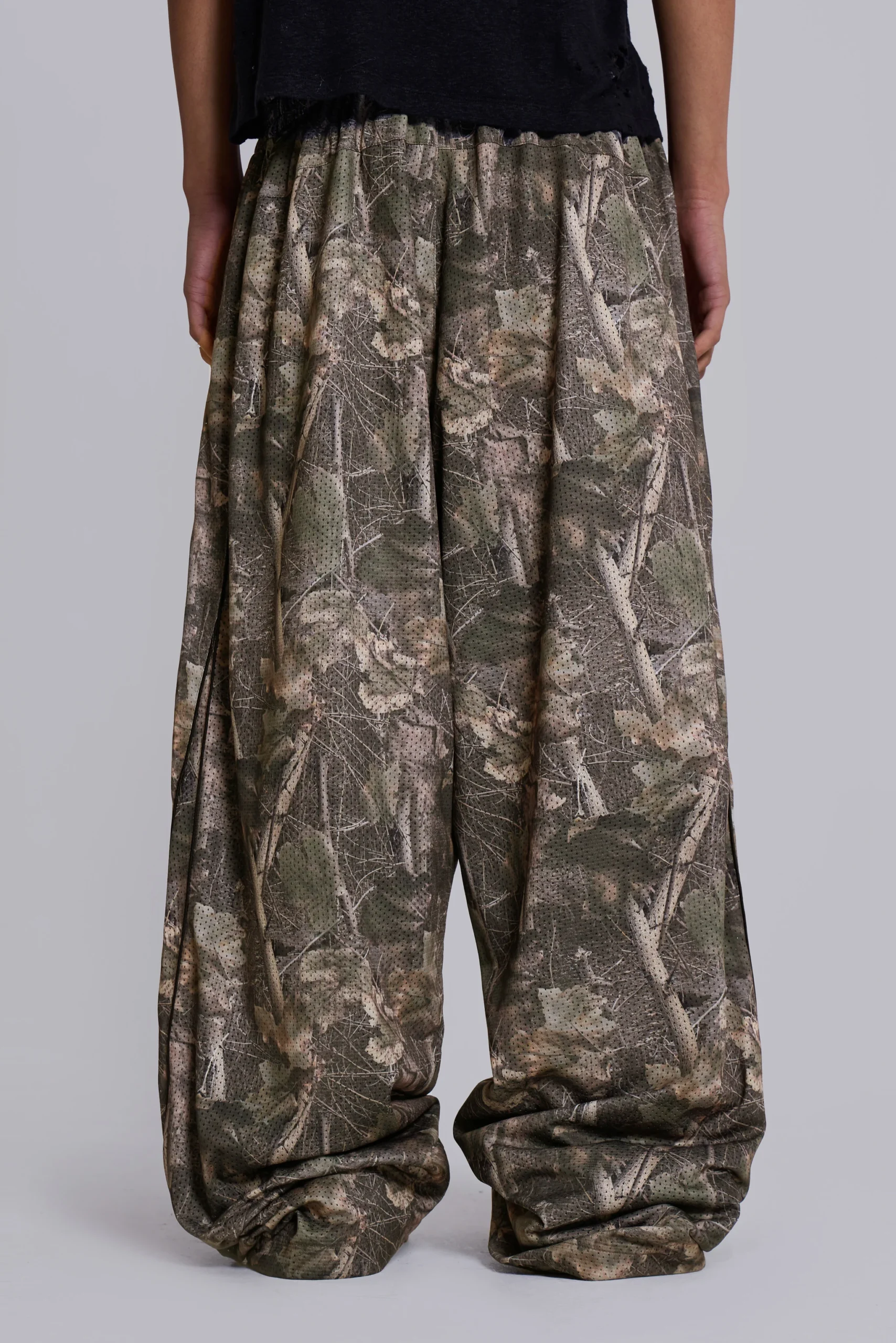 Forest Camo Mesh Vapor Tracksuit Bottoms