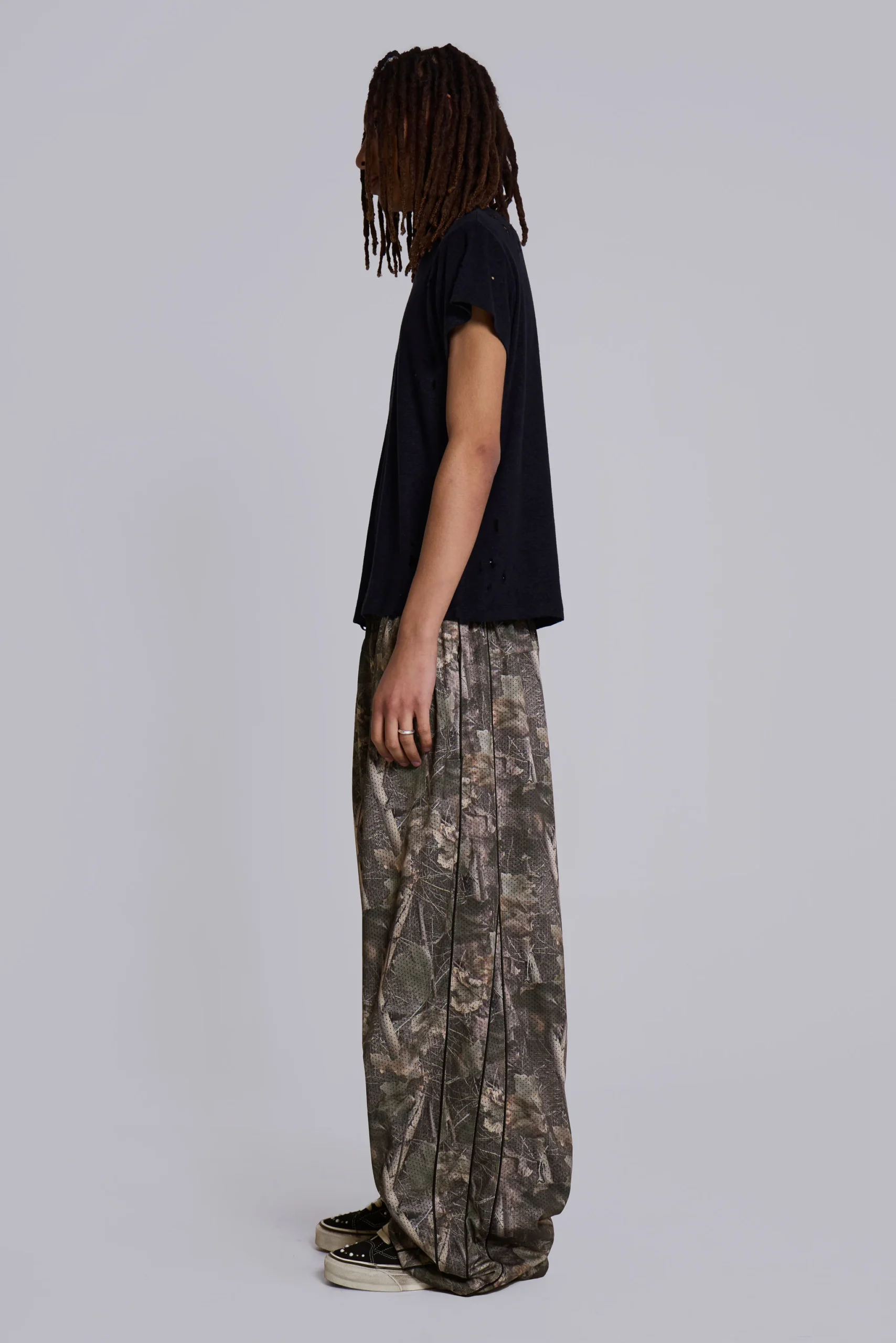 Forest Camo Mesh Vapor Tracksuit Bottoms